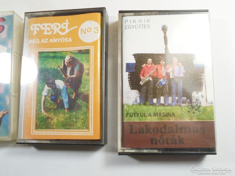 Original retro cassette tape - sas cabaret, wedding notes, feri and his mother-in-law, cavalleria