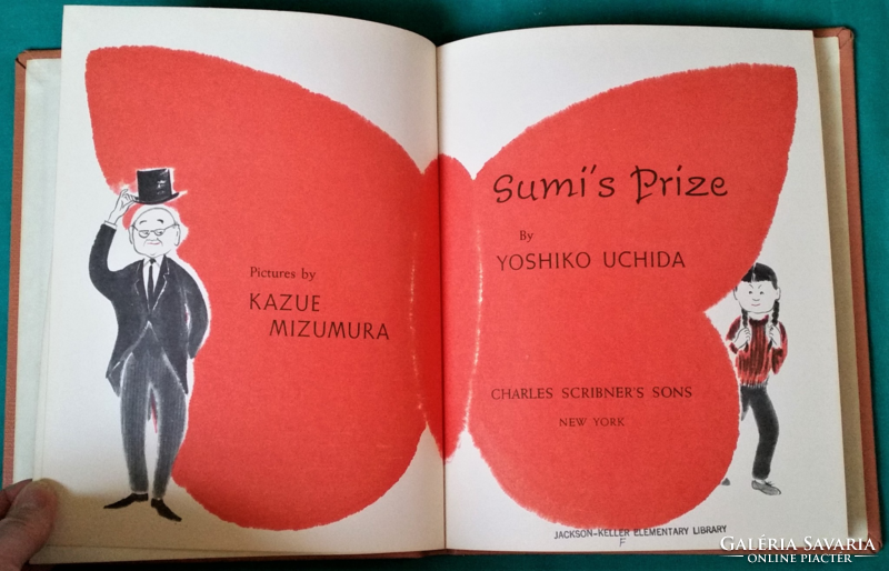 Yoshiko Uchida: Sumi díja angol nyelvű tanulságos mesekönyv,illusztrátor:Kazue Mizumura