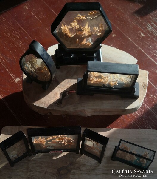 Miniature cork image collection