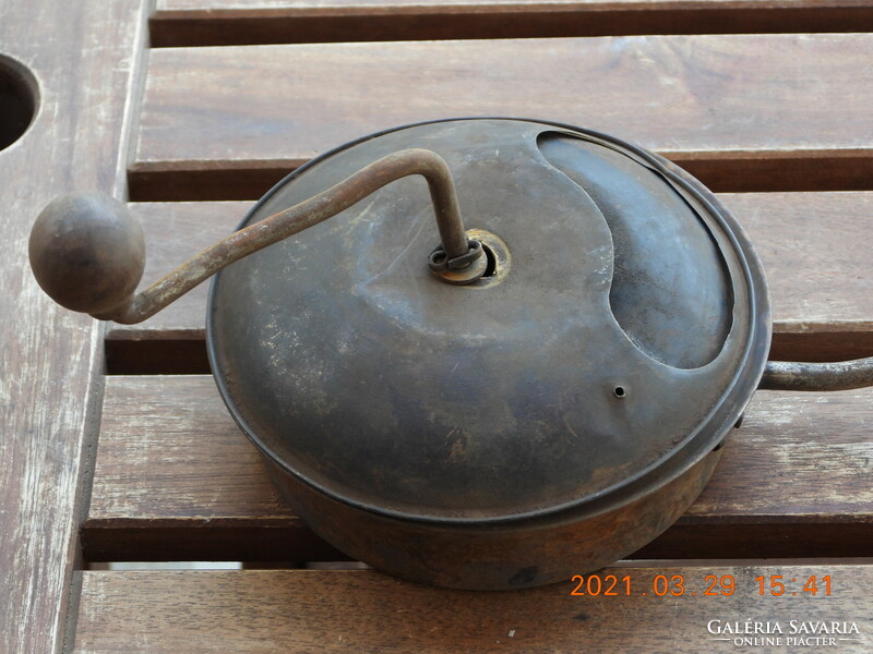 Antique coffee -, nut roaster, toast