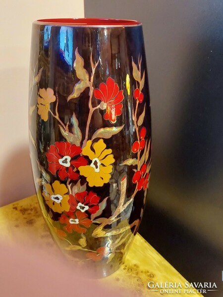 Zsolnay szivar váza 33 cm