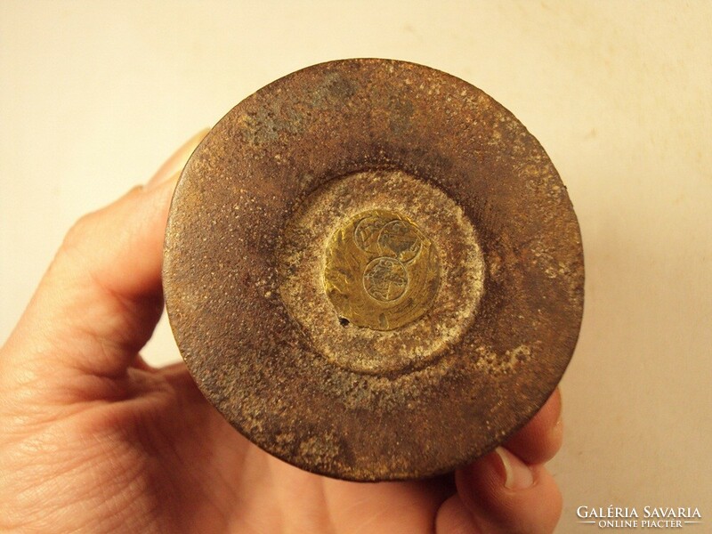 Régi antik mérlegsúly 1 kg Szent Koronás hitelesítő pecsét