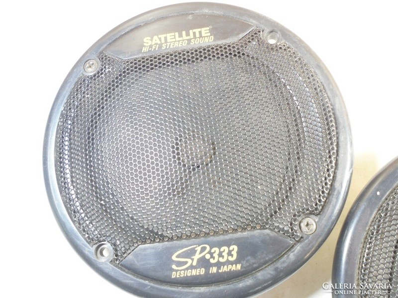 Retro rádió hangszórók autórádió hangszórói SATELLITE SP-333, Japán 2 db