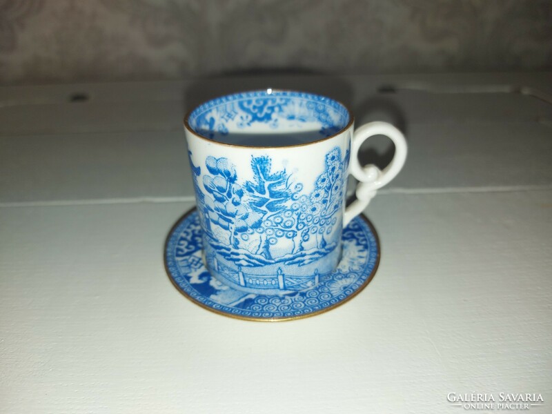 Antik angol Copeland Spode porcelán mokkáscsésze (2)