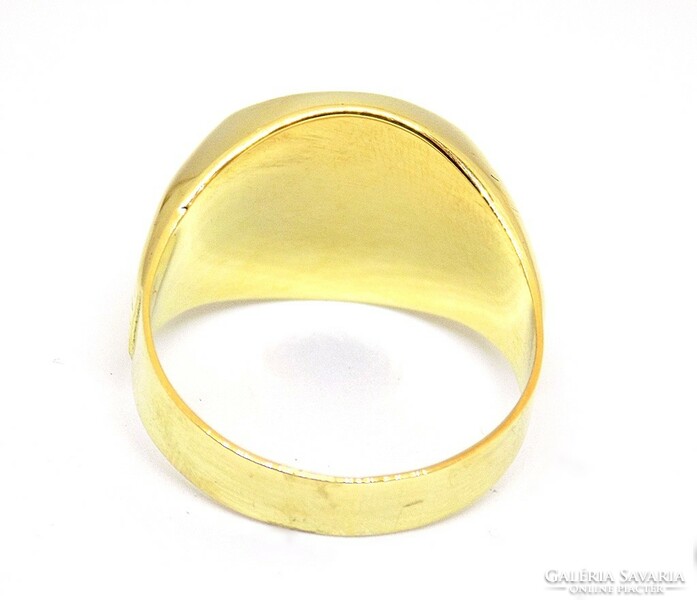 Gold signet ring (zal-au106791)