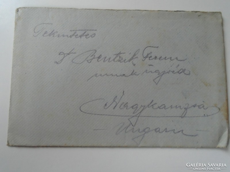 Letter D193518, 1915, Dr. Ferenc Benzik, lawyer, addressed to city official prosecutor, reichenberg - nagykanizsa