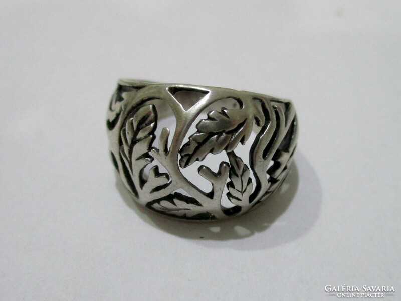 Special handcrafted silver ring