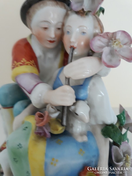 Herend Rococo couple from 1940