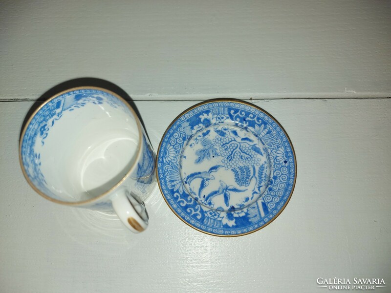 Antique English Copeland Spode Porcelain Mocha Cup (3)