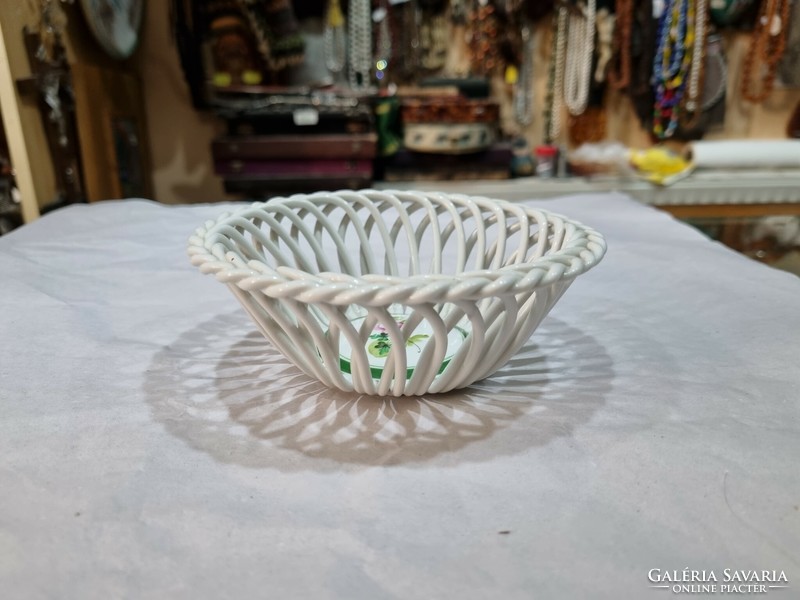 Herend openwork bowl