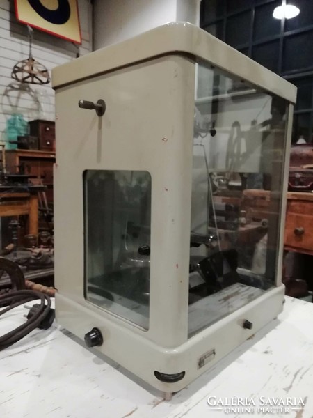 Analytical balance, laboratory balance from the 1960s, it used to be a laboratory tool, as a decoration