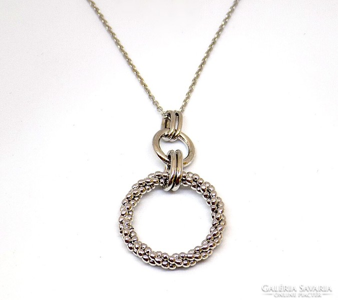 Silver necklace with pendant (zal-ag110307)