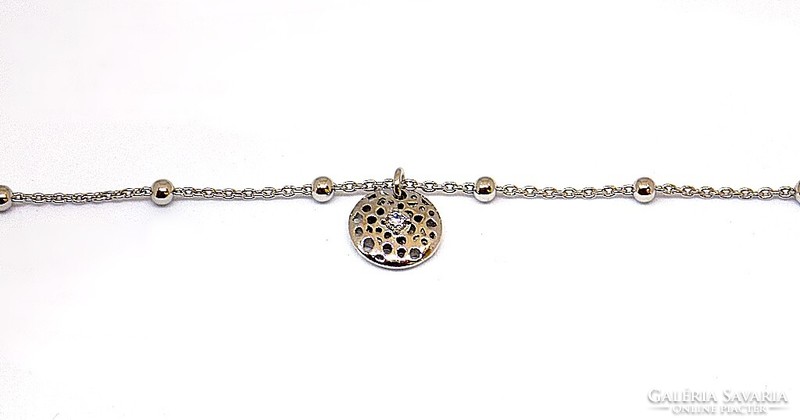 Silver stone-berry bracelet (zal-ag110309)