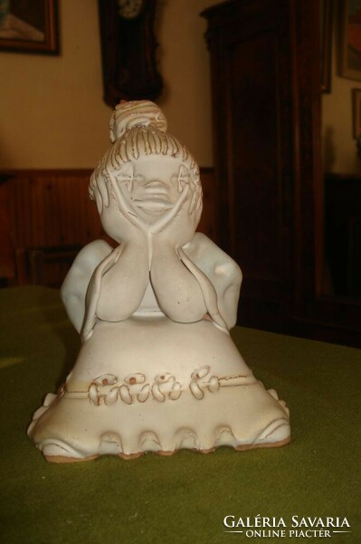 Éva Kovács ceramic 17cm