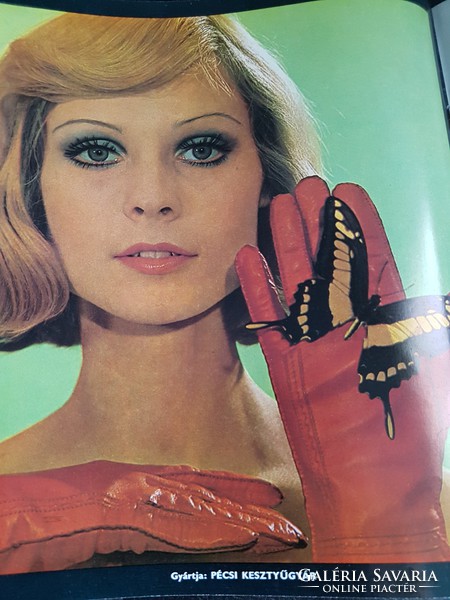 Retro fashion brochure.