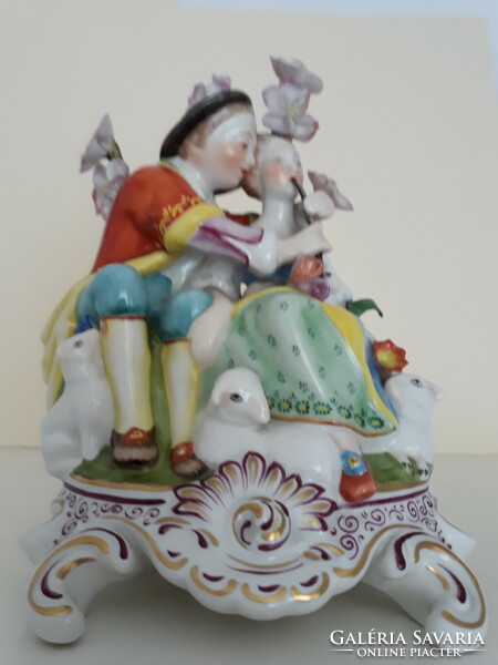 Herend Rococo couple from 1940