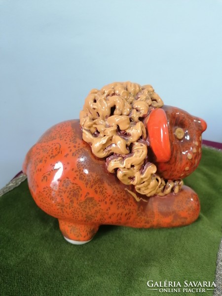 Applied art ceramic animal figure
