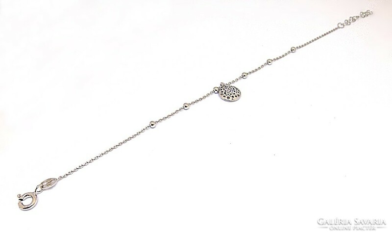 Silver stone-berry bracelet (zal-ag110309)