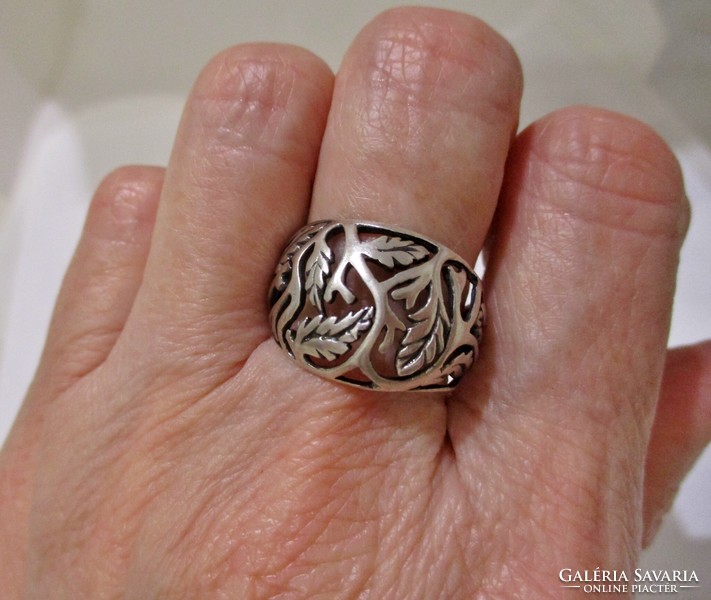 Special handcrafted silver ring