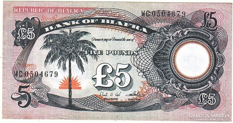 Biafra  5 font 1968 REPLIKA