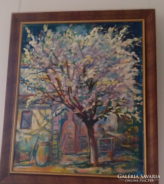 Miklós Simon: my blooming cherry tree