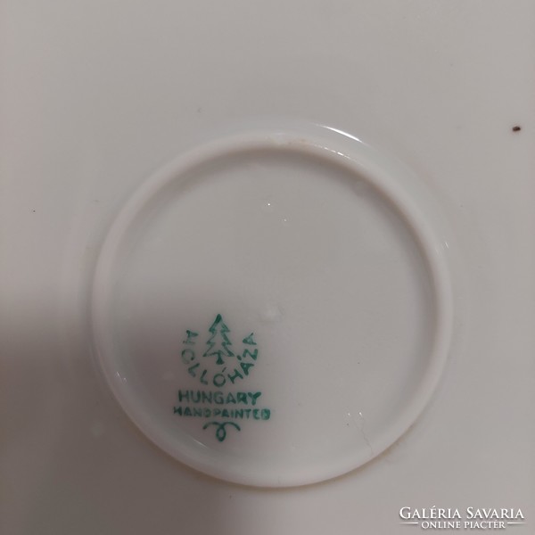Hollóházi hand-painted antique porcelain plate! In perfect condition!
