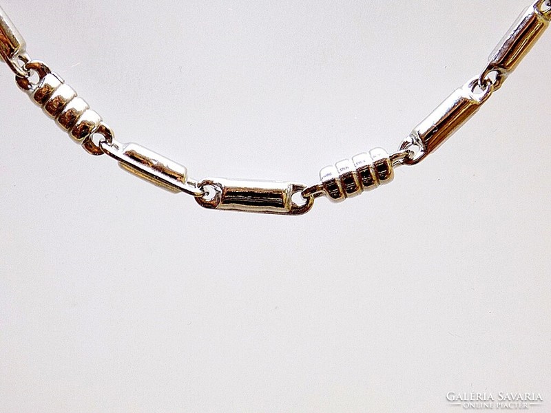 Silver anchor necklace (zal-ag108586)