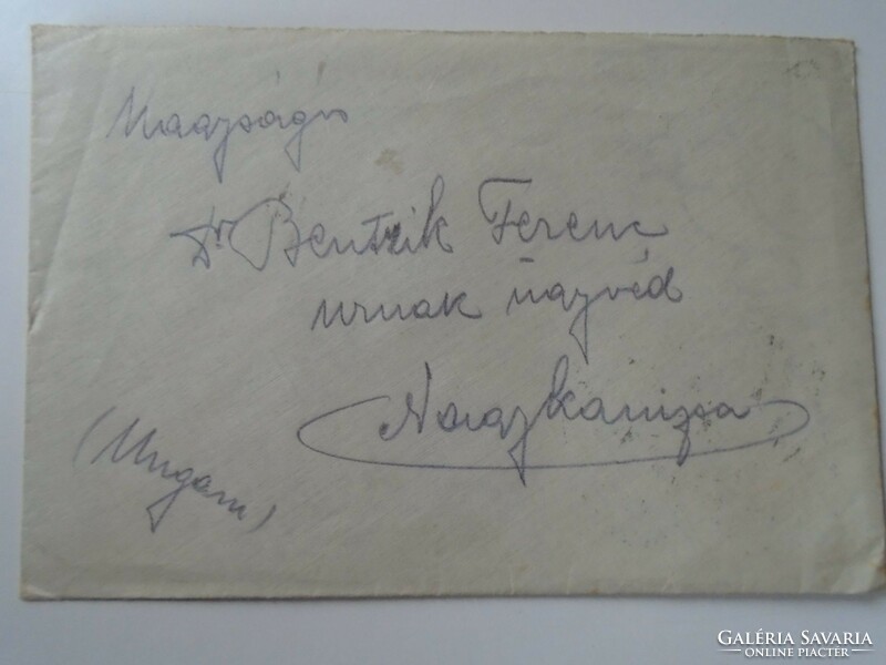 Letter D193519, 1915, Dr. Ferenc Benzik, lawyer, addressed to city official prosecutor, reichenberg - nagykanizsa