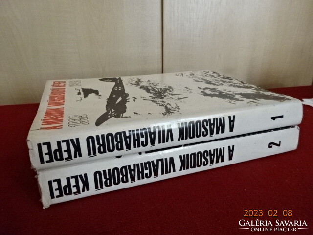 A Második Világháború képei 1939-1945. Két kötet. Jókai.