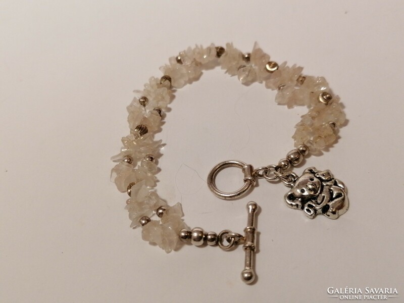 Mineral bracelet with koala (881)