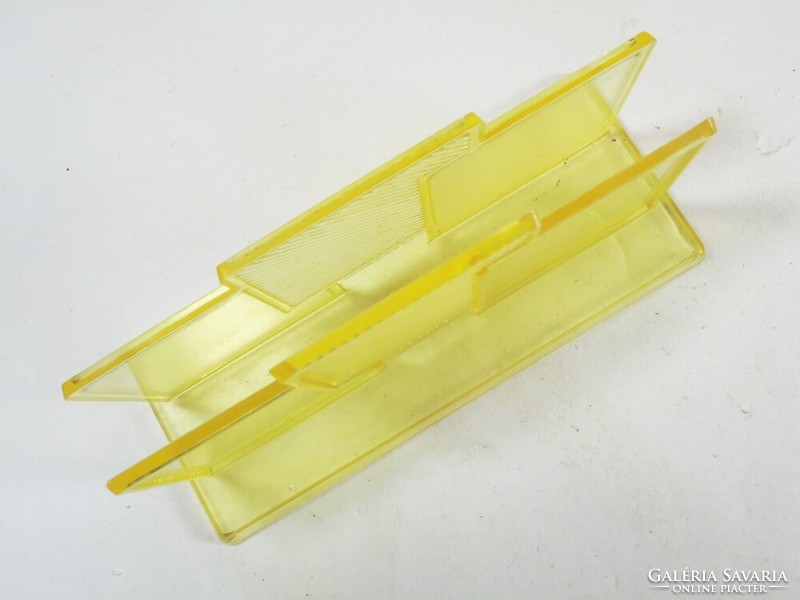 Retro old plastic napkin holder napkin storage kitchen tool - approx. 1970s-80s