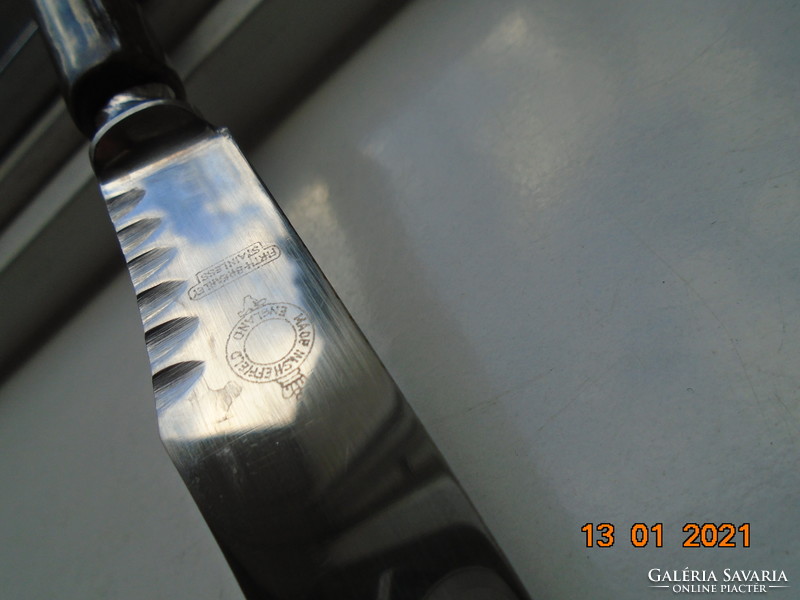 Antik angol FIRTH BREARLEY STAFFORDSHIRE rozsdamentes kés