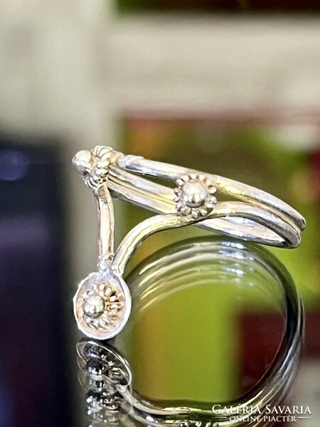 Handmade (950) silver ring