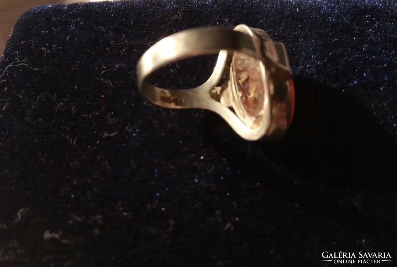 Antik ritka 835 finomságú ezüst gyűrű és medál Fischlandschmuck Company termékek