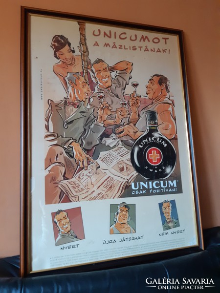 Really unique! Zwack unicum poster