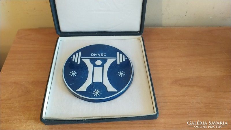 (K) plaque dmvsc weightlifting