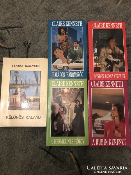 5 claire kenneth books