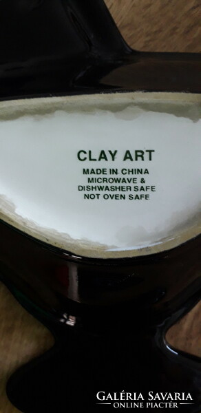 Clay Art kézzel festett kínai kerámia tálka