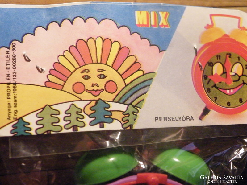 Old retro children's bush watch rarity from the 1980s in original, unopened packaging