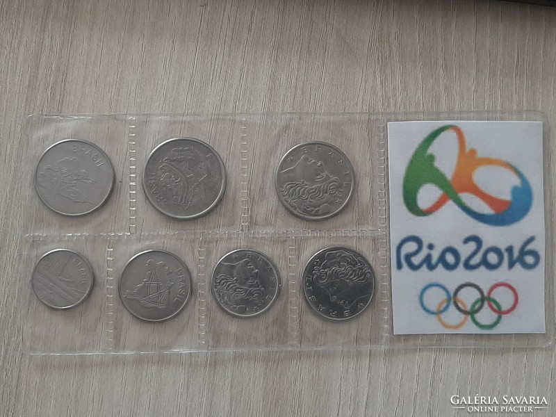 Brazilian coins are for sale in foils made for the Rio Olympics!