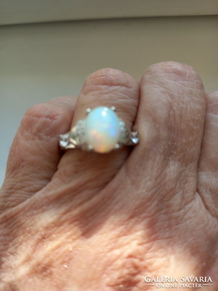 57 And purple opal ring