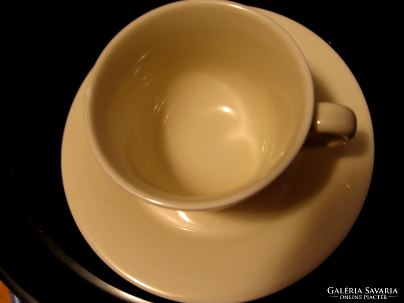 Cup of Inker porcelain cappuccino with mokarabia