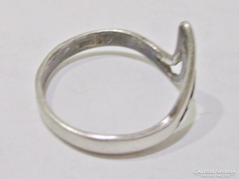 Szépséges kézműves ezüst  gyűrű