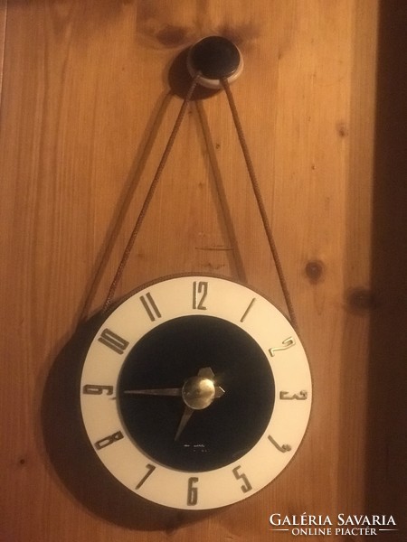 Yantar Soviet, retro wall clock, rarity, working