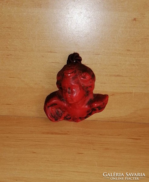 Wax angel figure with hanging option 7*7 cm