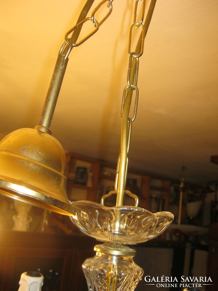 Old Maria Theresa crystal chandelier