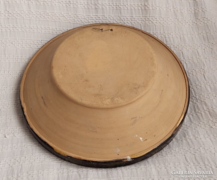 Steig Szekszárd ceramic bowl 28 cm 1940s