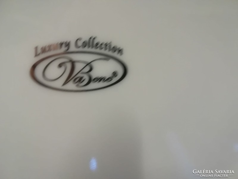 Vabene luxury collection porcelain cake plate
