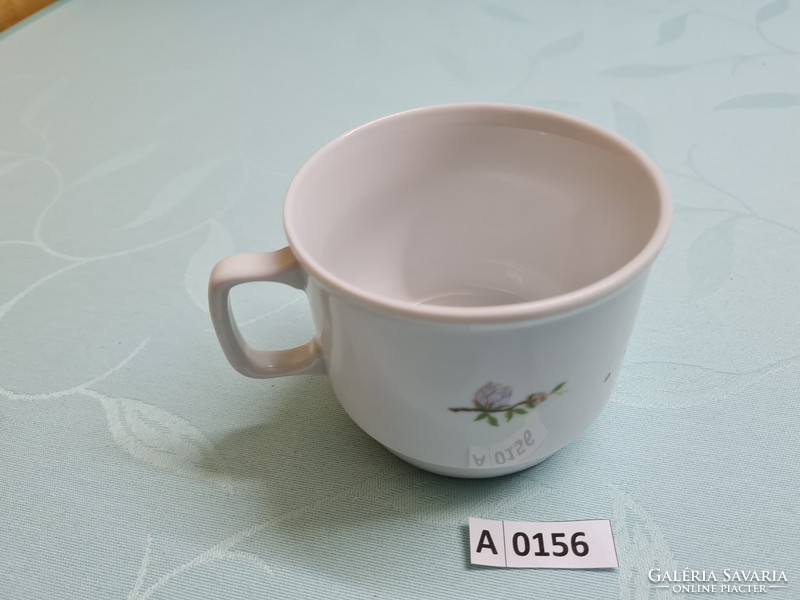 A0156 zsolnay mug with cherry blossom pattern