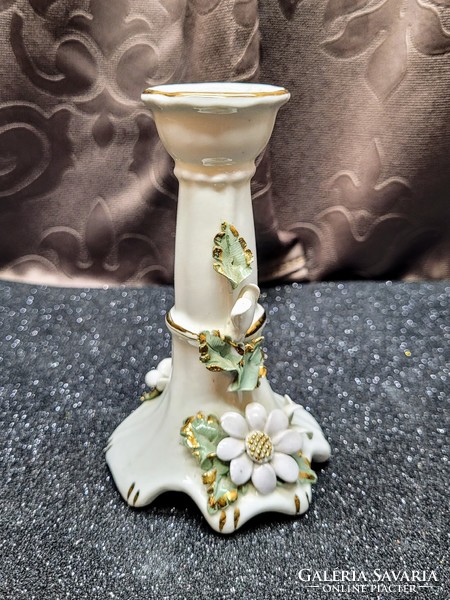 Porcelain candle holder